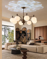 Hespera Orb Chandelier – Ambient Illumination in Luxury Interior Setting View 5