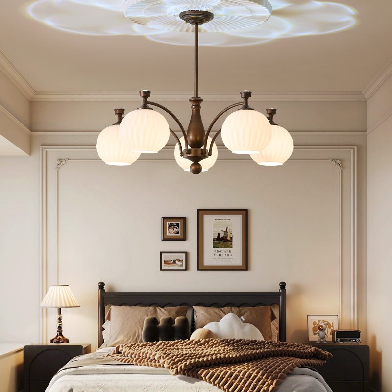 Hespera Orb Chandelier – Ambient Illumination in Luxury Interior Setting View 3