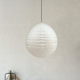 Hikari Paper Curated Washi Paper Pendant Light – Dia 47cm x H 50cm  ∅ 18.5 x H 19.6 finish configuration #1 #2