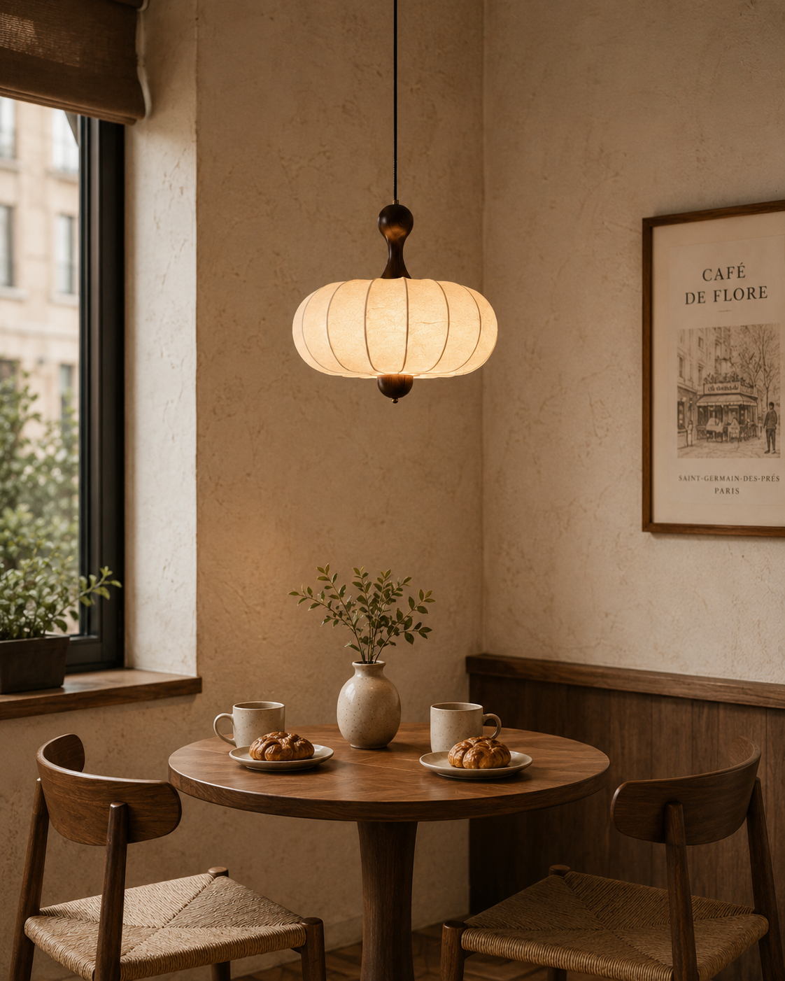 Hinora Pendant Light – Ambient Illumination in Luxury Interior Setting View 12