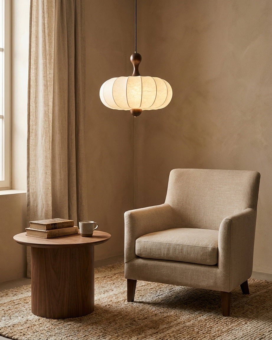 Hinora Pendant Light – Ambient Illumination in Luxury Interior Setting View 15