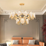Modern Holly Chandelier – Ambient Illumination in Luxury Interior Setting View 14