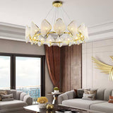 Modern Holly Chandelier – Ambient Illumination in Luxury Interior Setting View 6