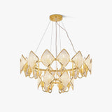 Modern Holly Chandelier – Handcrafted Architectural Luxury Lighting Fixture