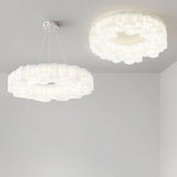 Honeycomb Chandelier – Ambient Illumination in Luxury Interior Setting View 5