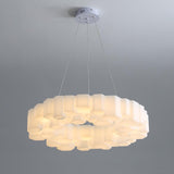 Honeycomb Chandelier – Ambient Illumination in Luxury Interior Setting View 10