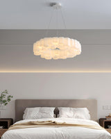 Honeycomb Chandelier – Ambient Illumination in Luxury Interior Setting View 11