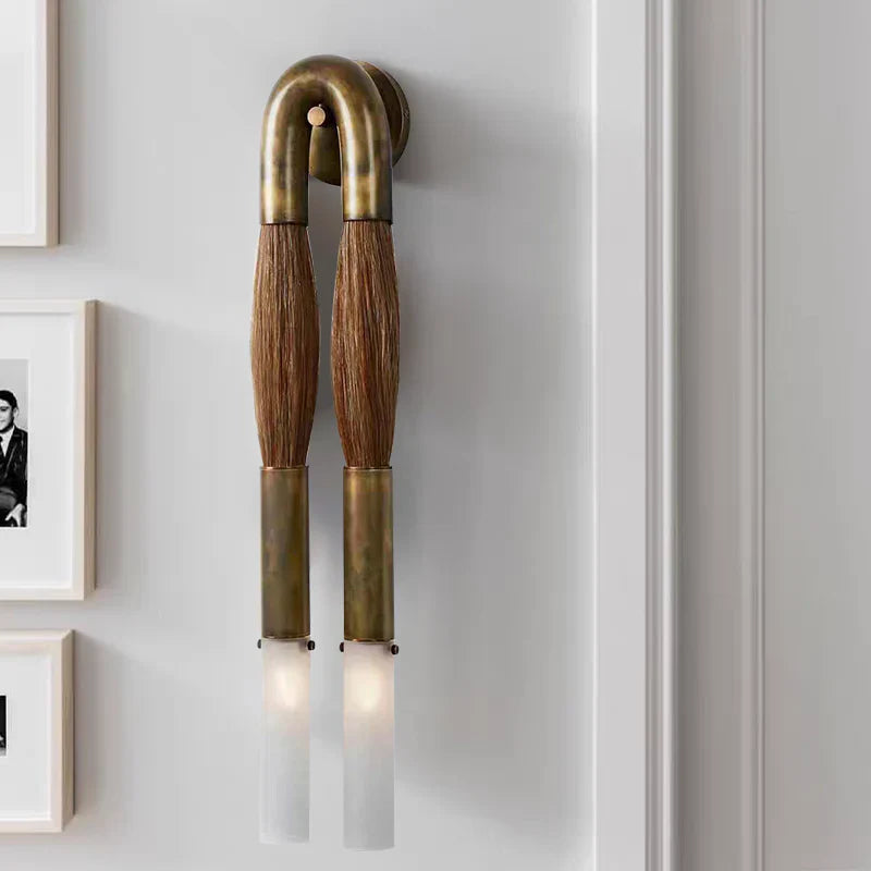 Artisan Material Wall Sconce View 14 | Horsehair Wall Sconce | Artisan Material | JINSHE | JINSHE