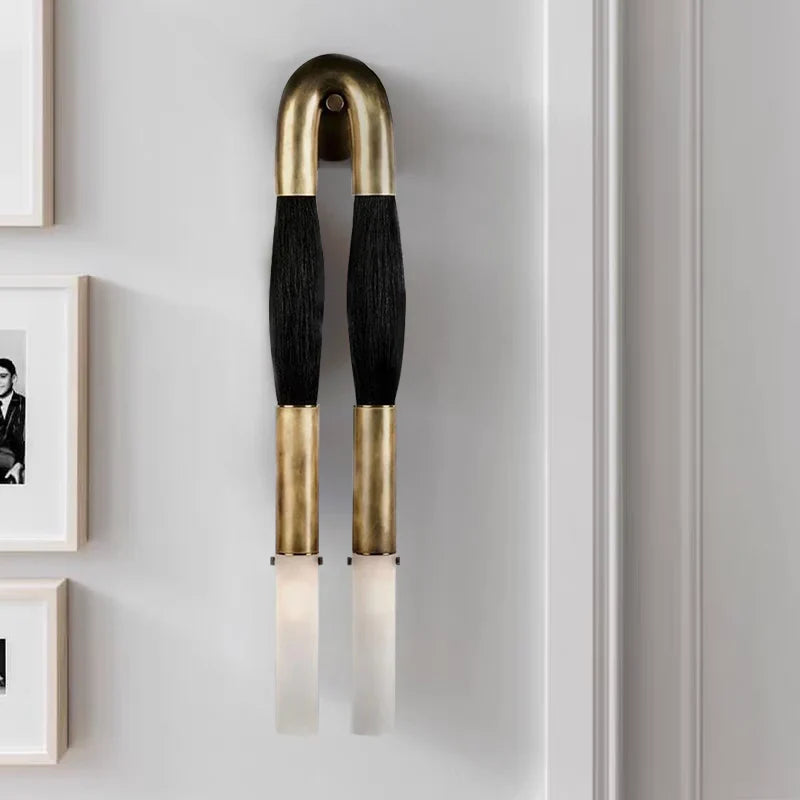 Artisan Material Wall Sconce View 15 | Horsehair Wall Sconce | Artisan Material | JINSHE | JINSHE