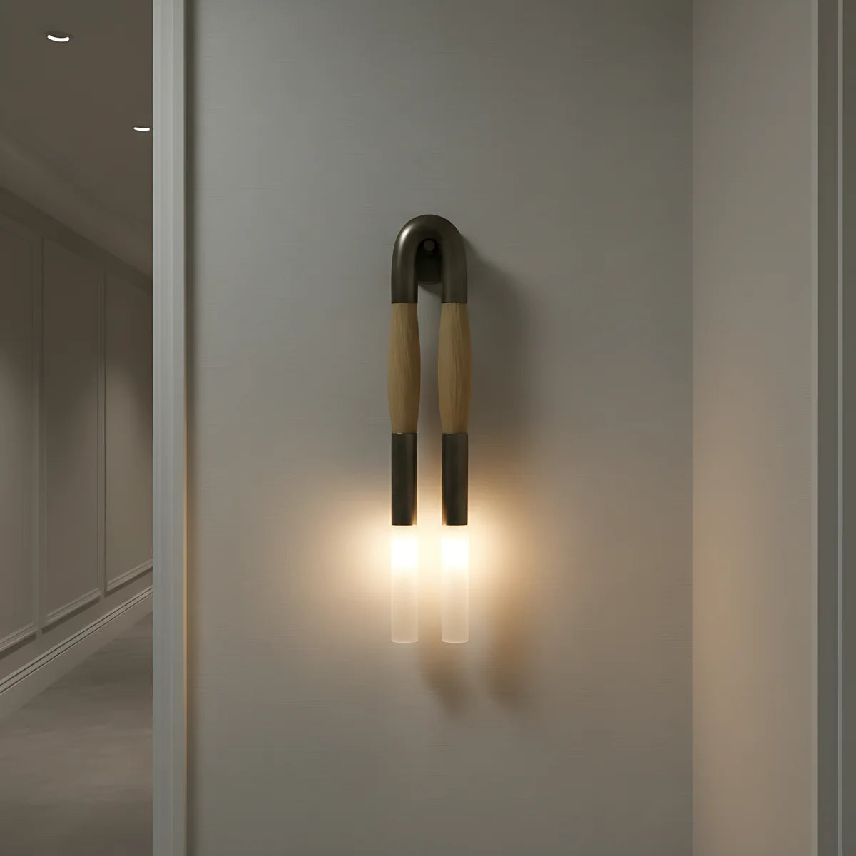 Artisan Material Wall Sconce View 8 | Horsehair Wall Sconce | Artisan Material | JINSHE | JINSHE