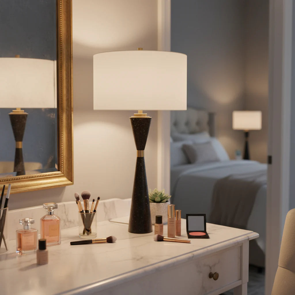 Hourglass Table Lamp | Murano Style Glass | JINSHE