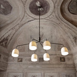 Howard Curated Solid Brass Chandelier – architectural ceiling profile