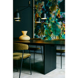 Howard Curated Solid Brass Chandelier – macro detail view #1