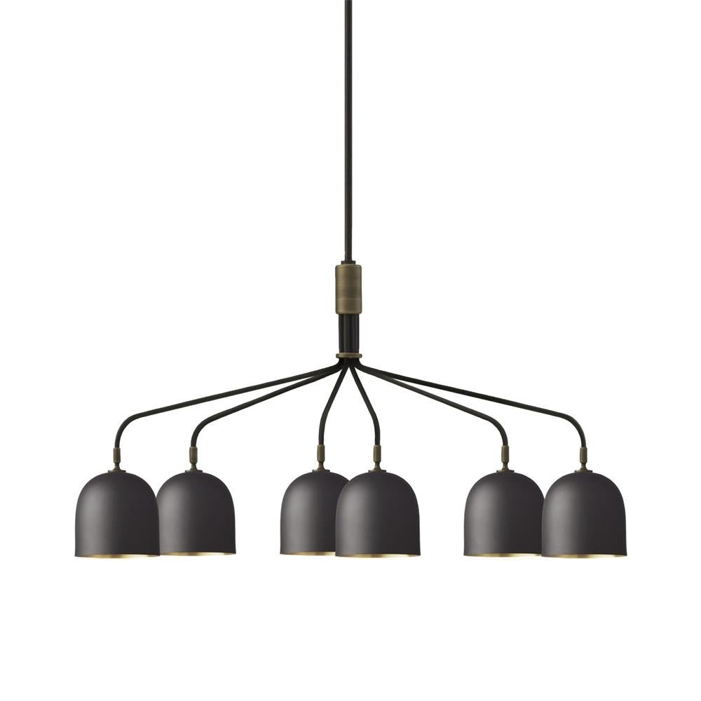 Howard Curated Solid Brass Chandelier – dimensional scale reference #1