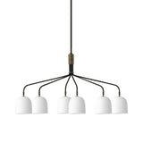 Howard Curated Solid Brass Chandelier – handcrafted surface texture #1