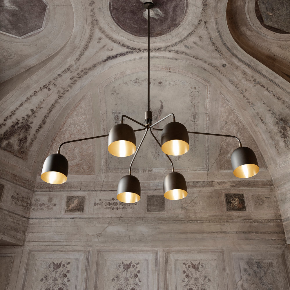 Howard Curated Solid Brass Chandelier