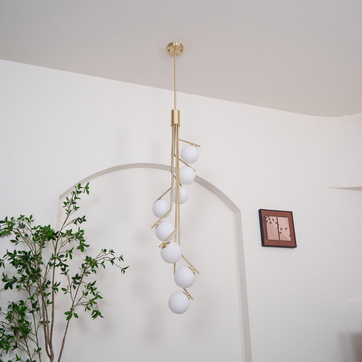 Hudson Branch Chandelier – Ambient Illumination in Luxury Interior Setting View 5