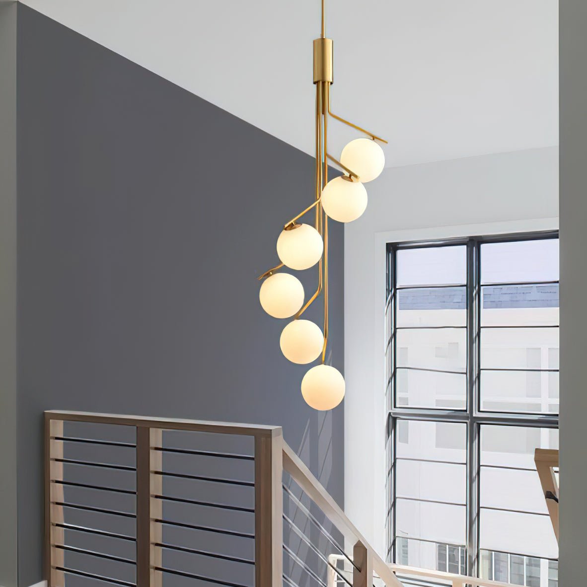 Hudson Branch Chandelier – Handcrafted Material Texture and Detail View