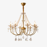 Imperial Pearl Crystal Curated Mouth-Blown Frost – Mouth-Blown Frosted Glass Chandelier