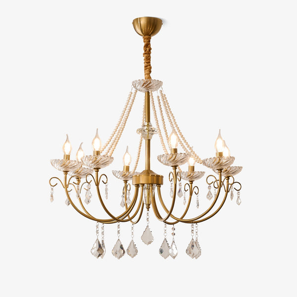 Imperial Pearl Crystal Curated Mouth-Blown Frost