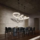 JINSHE Infinity Glow Alabaster Chandelier | Ultra-Grand Luxury Statement Light for Villa Living Room Chandelier - product image