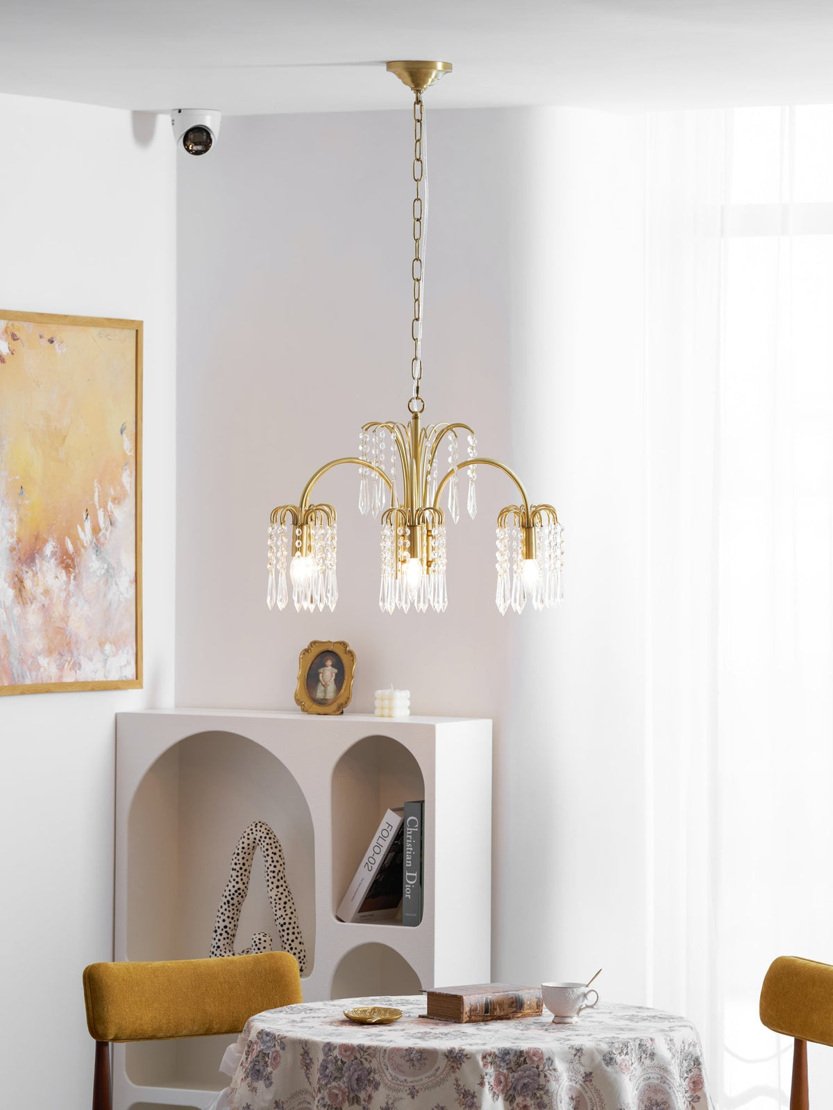 Isla Dawn Chandelier – Ambient Illumination in Luxury Interior Setting View 4