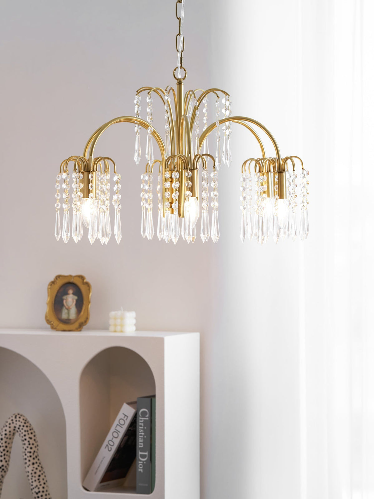 Isla Dawn Chandelier – Ambient Illumination in Luxury Interior Setting View 6