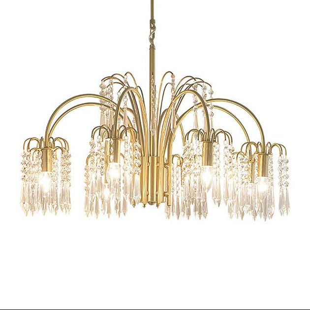 Isla Dawn Chandelier – Ambient Illumination in Luxury Interior Setting View 9