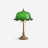 Jadelle Curated Mouth-Blown Frosted Glass Table