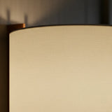 Natural Linen Wall Sconce View 8 | Japanese Linen Wall Sconce | Natural Linen | JINSHE | JINSHE