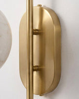 Juliet Alabaster Curated Alabaster Wall Sconce – spatial dining room perspective