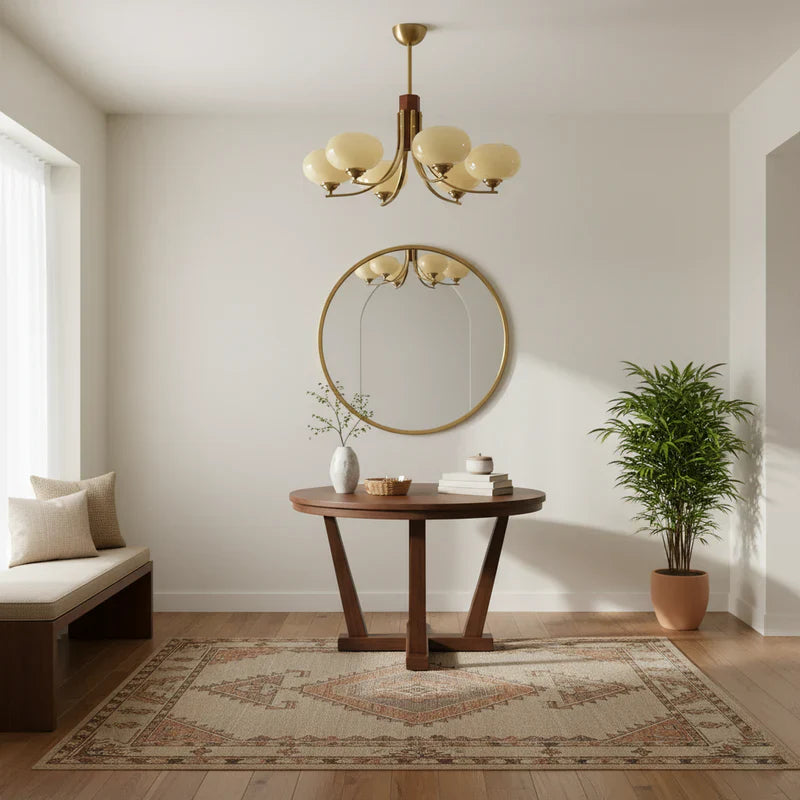 Black Walnut Chandelier View 8 | Juniper Light Black Walnut Chandelier | The Black Walnut Gallery | JINSHE | JINSHE