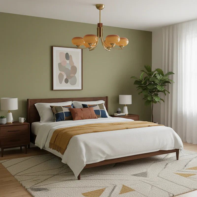 Black Walnut Chandelier View 10 | Juniper Light Black Walnut Chandelier | The Black Walnut Gallery | JINSHE | JINSHE
