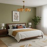 Black Walnut Chandelier View 10 | Juniper Light Black Walnut Chandelier | The Black Walnut Gallery | JINSHE | JINSHE