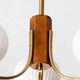 Black Walnut Chandelier View 13 | Juniper Light Black Walnut Chandelier | The Black Walnut Gallery | JINSHE | JINSHE