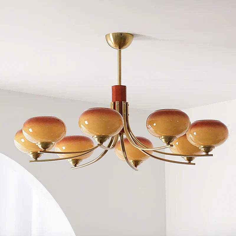 Black Walnut Chandelier View 16 | Juniper Light Black Walnut Chandelier | The Black Walnut Gallery | JINSHE | JINSHE
