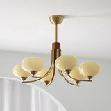 Black Walnut Chandelier View 18 | Juniper Light Black Walnut Chandelier | The Black Walnut Gallery | JINSHE | JINSHE