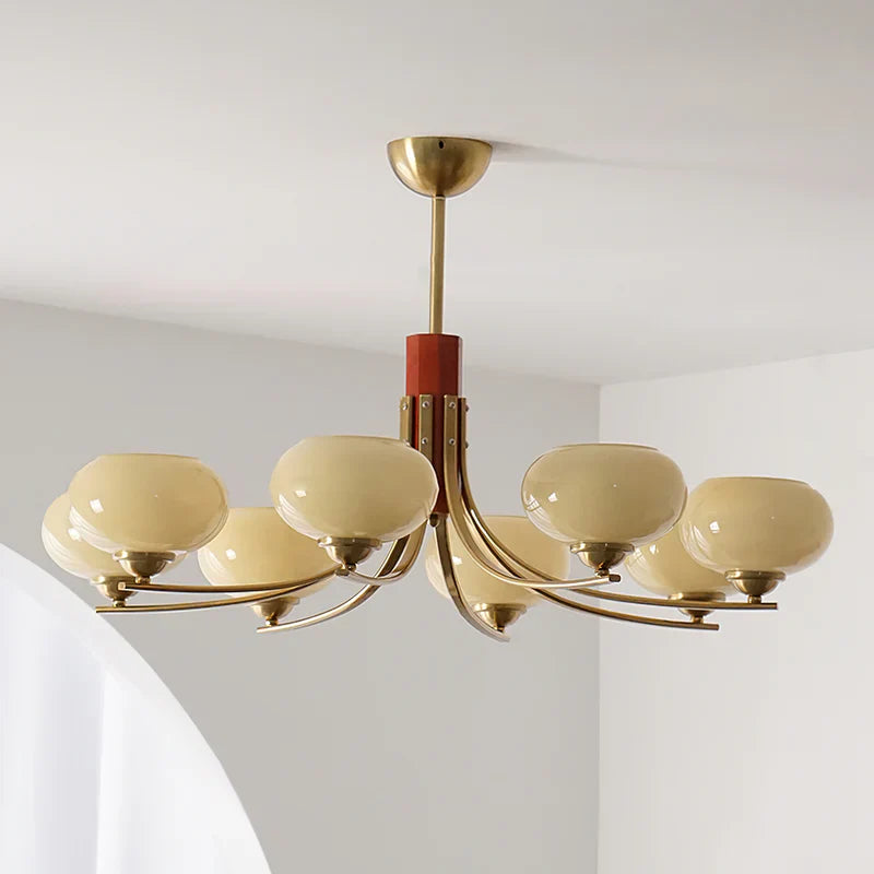 Black Walnut Chandelier View 19 | Juniper Light Black Walnut Chandelier | The Black Walnut Gallery | JINSHE | JINSHE