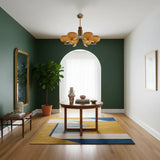 Black Walnut Chandelier View 9 | Juniper Light Black Walnut Chandelier | The Black Walnut Gallery | JINSHE | JINSHE