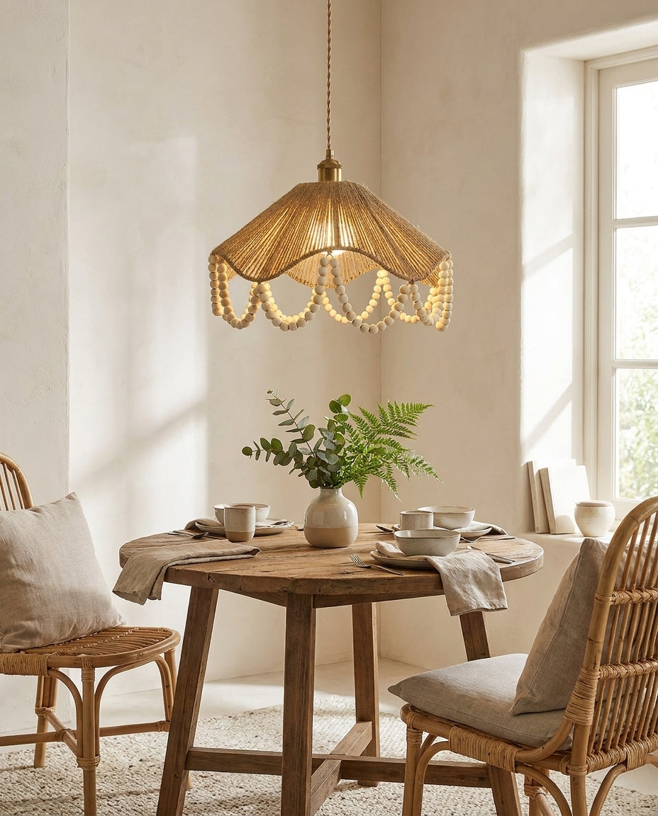 Jutelle Pendant Light – Ambient Illumination in Luxury Interior Setting View 3