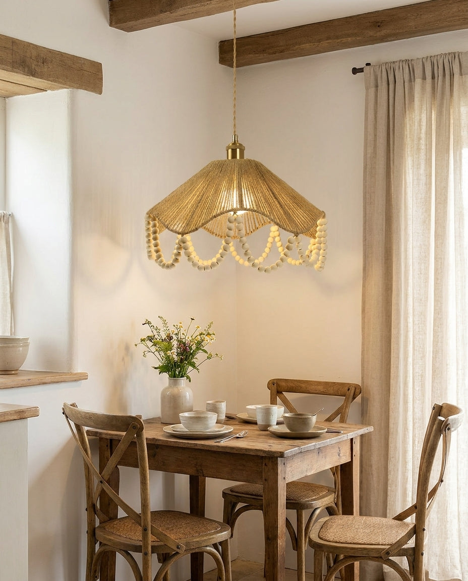 Jutelle Pendant Light – Ambient Illumination in Luxury Interior Setting View 9