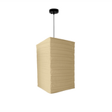 Kaku Paper Curated Washi Paper Pendant Light – Dia 45cm x H 65cm ∅ 17.7 x H 25.6 finish configuration #1 #2