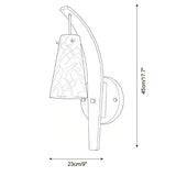 Karo Alabaster Curated Alabaster Wall Sconce – macro detail view