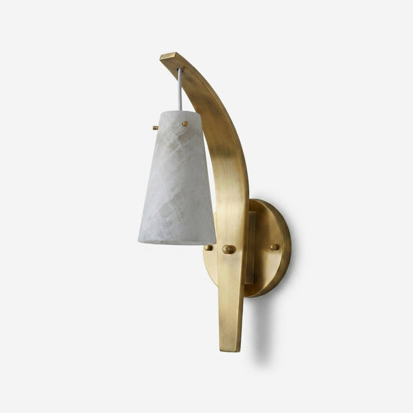 Karo Alabaster Curated Alabaster Wall Sconce