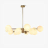 Karrington Chandeliers Curated Mouth-Blown Frost