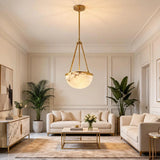 JINSHE Spanish Alabaster Marble Chandelier Pendant Light - product image