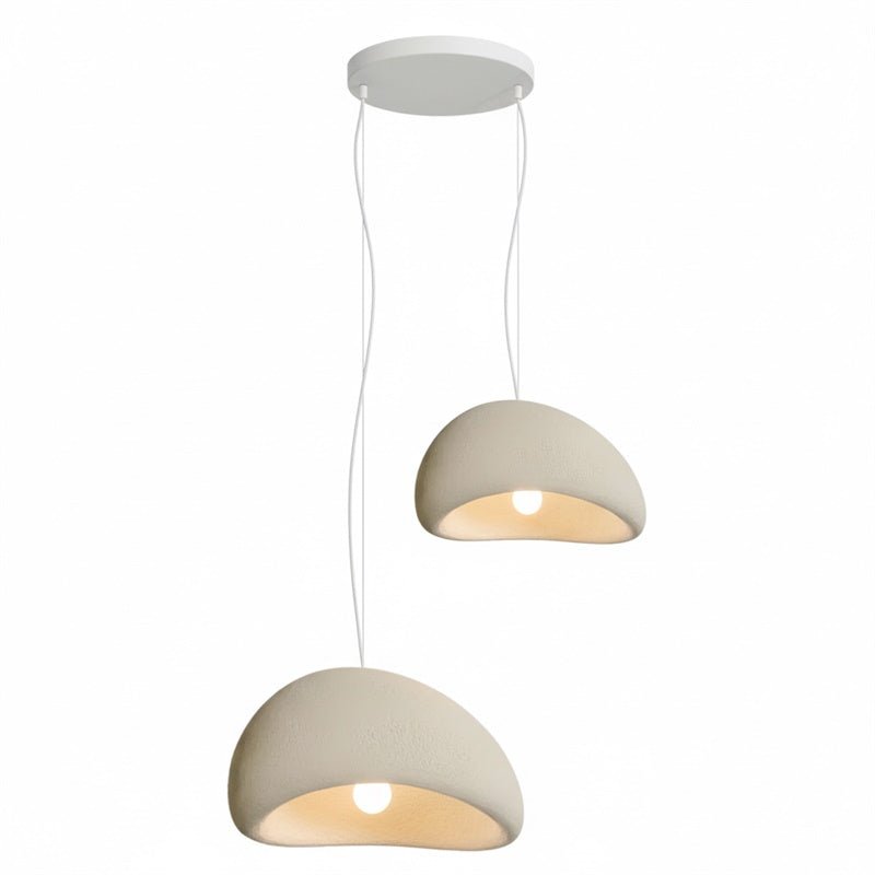 Zenra Wabi-Sabi Organic Curated Iron & Glass Cha – dimensional scale reference #1