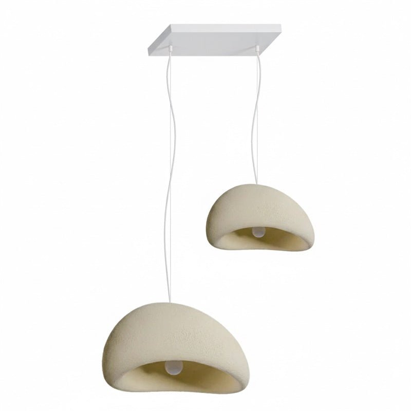 Zenra Wabi-Sabi Organic Curated Iron & Glass Cha – side angled contour profile #1