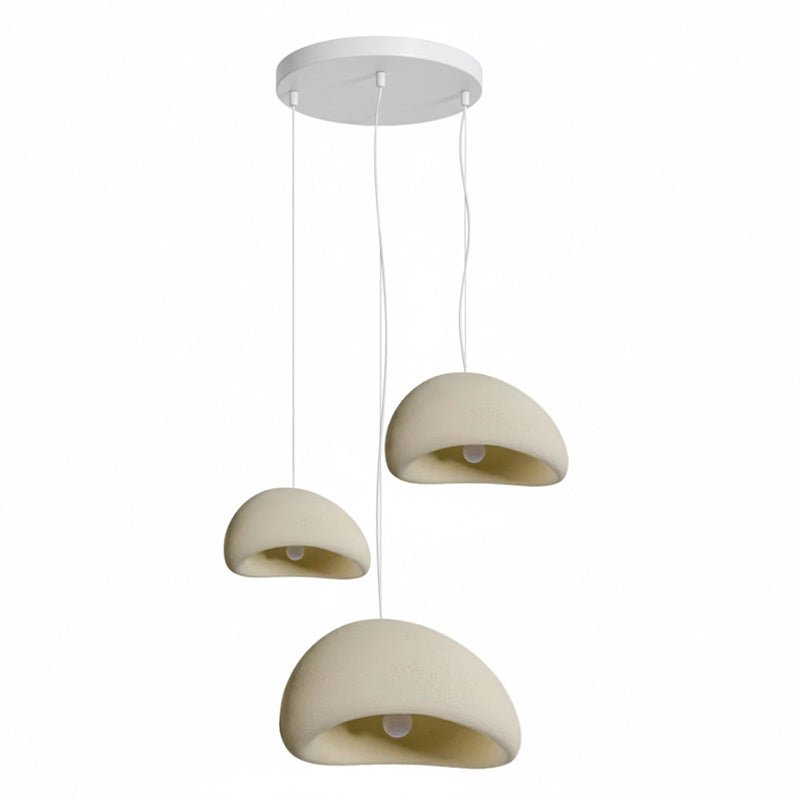 Zenra Wabi-Sabi Organic Curated Iron & Glass Cha – side angled contour profile #1 #2