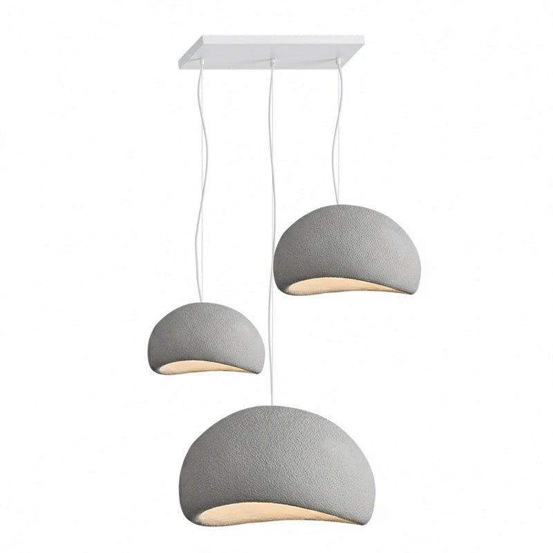 Zenra Wabi-Sabi Organic Curated Iron & Glass Cha – unlit natural material contrast #1 #2